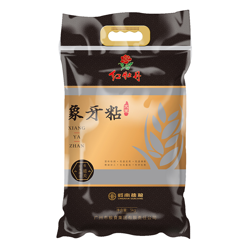 【促】红牡丹象牙粘米5kg/包（01010037）