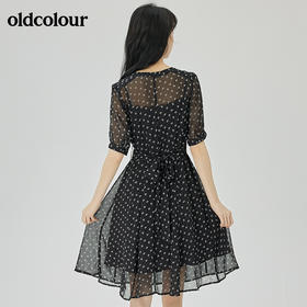 oldcolour2022夏季新品休闲通勤连衣裙O21101104