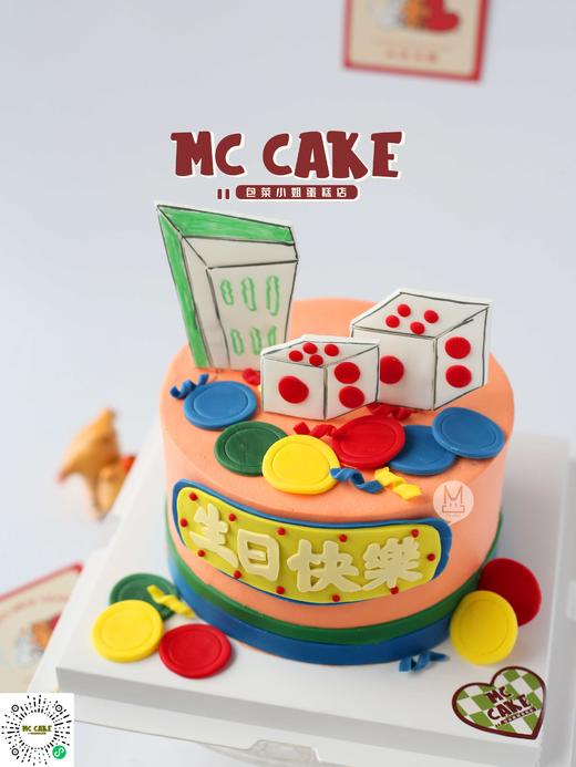 百乐门风格棋牌蛋糕 商品图1