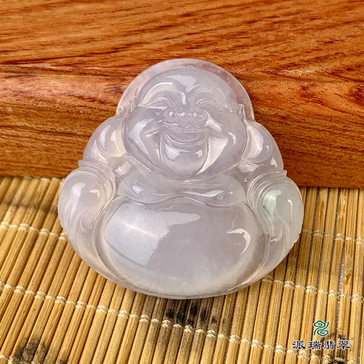 派瑞翡翠 翡翠佛 冰种 白色 商品图3