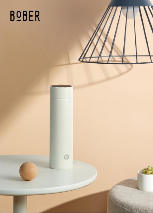 【团购展示】博堡博浩保温杯白色 商品图0