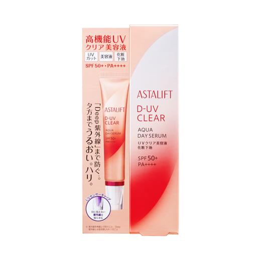 【附赠】ASTALIFT 艾诗缇 防晒隔离美容液 净皙钻白/莹润水感  SPF50+ PA++++ 30g 商品图4