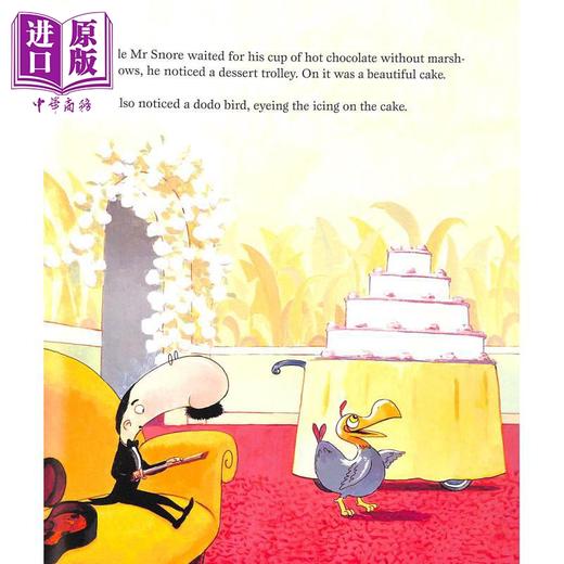 【中商原版】There's a Dodo on the Wedding Cake 婚礼蛋糕上的渡渡鸟 英文原版 进口原版 4-8岁 精装儿童绘本 Wade Bradford 商品图2