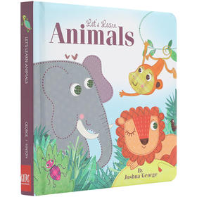 英文原版有声绘本Let's Learn Animals 走近动物  外版书 进口原版 英语绘本 儿童读物原版书