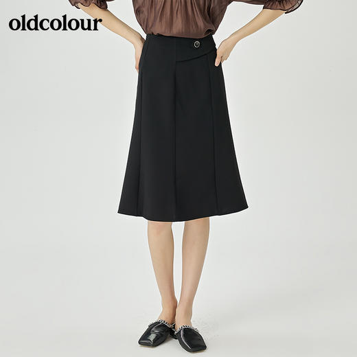 oldcolour2022夏季新品休闲通勤半身裙O21063176 商品图5