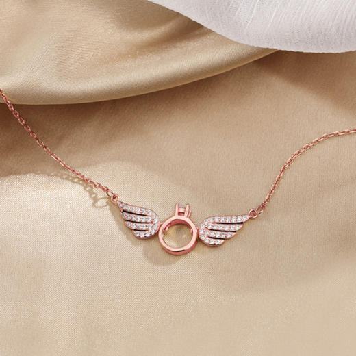天使之翼· 时尚S925纯银项链 商品图1