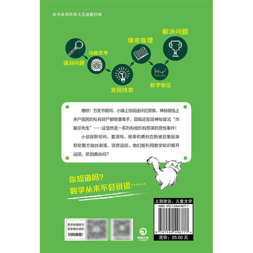 神秘路线上的连环追踪/数学侦探 商品图2