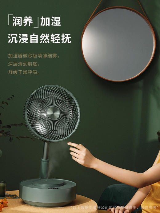 【低至89元！】Edon爱登E908收纳净化扇 E813桌面usb宿舍学生电风扇 E708无线风扇 商品图1