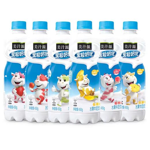 美汁源果粒奶优   450g/瓶 商品图0