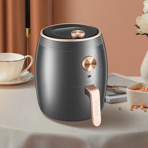 苏泊尔（SUPOR）空气炸锅家用智能无油烟4.5L大容量电炸锅低脂不粘易清洗煎炸锅薯条机KJ45D73 团购热线：13915599506 商品图3