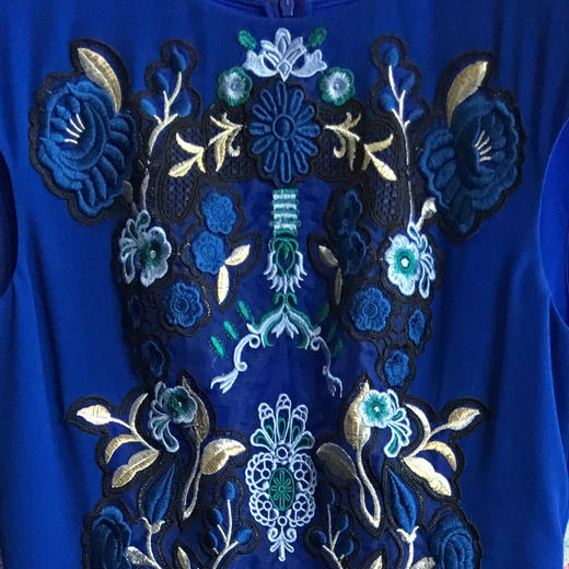 【伯妮斯茵】162S243--连衣裙--盛开的栗树枝--《生命之美-梵高的花园》 商品图1