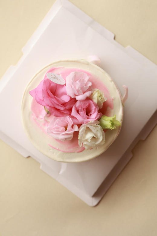 女神节限定·茉莉西柚蛋糕（鲜花装饰花茎有保鲜膜包裹） 商品图3