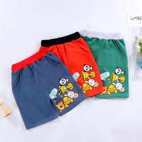 [任选二件包邮59.9元】小黄鸭儿童纯棉夏季薄款男女童短裤潮款