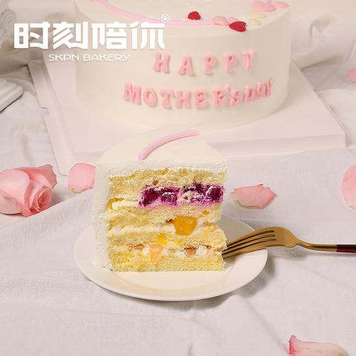 【母亲节专属】Love you mom 女神生日蛋糕2.5磅 商品图2