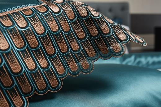 奢华密锦缎 床品四件套 床上用品 床单被罩 伊莎贝尔 商品图9