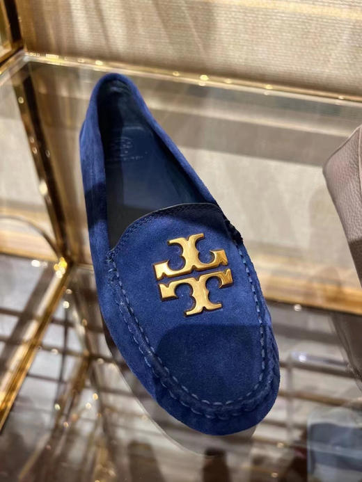 直邮¥1550！TB tory burch 复古大logo豆豆鞋  每个女生都必须有的一款 ！ 商品图1