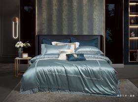 奢华密锦缎 床品四件套 床上用品 床单被罩 伊莎贝尔