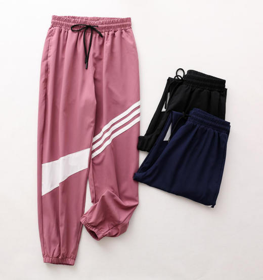 运动裤女春秋季新款宽松休闲健身服跑步卫裤速干束脚长裤瑜伽裤速干裤 商品图8