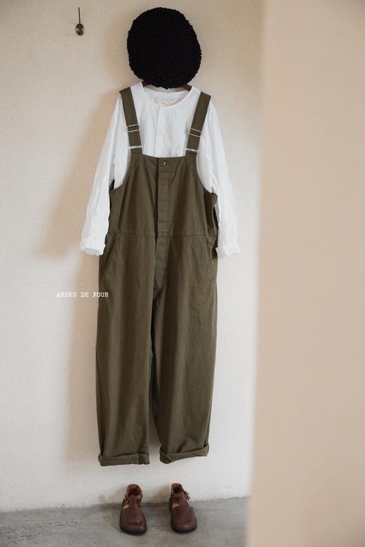 ORDINARY FITS 卡其/藏蓝色背带休闲裤 商品图6