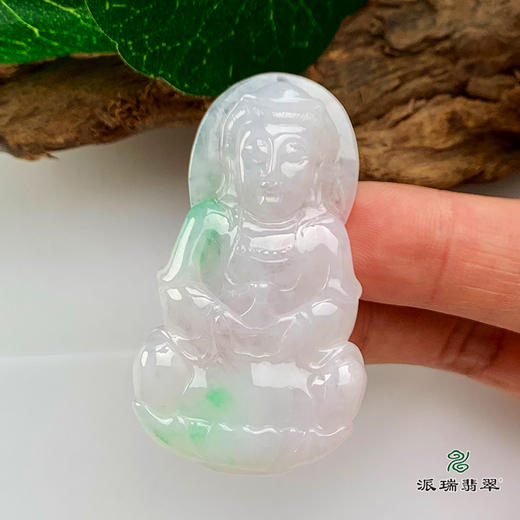 派瑞翡翠 翡翠观音 糯种 飘翠 商品图2