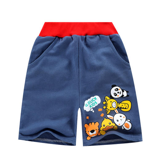 [任选二件包邮59.9元】小黄鸭儿童纯棉夏季薄款男女童短裤潮款 商品图8