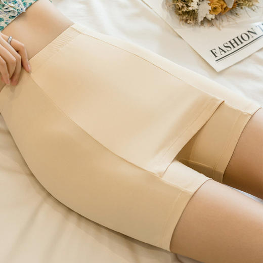 【双层防走光安全裤】夏季加裆遮挡大码打底裤 防走光薄款外穿安全裤 商品图2