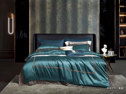 奢华密锦缎 床品四件套 床上用品 床单被罩 伊莎贝尔 商品图8