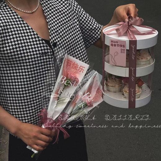 | 母亲节限定纸杯蛋糕 （送一支康乃馨花束） 商品图2