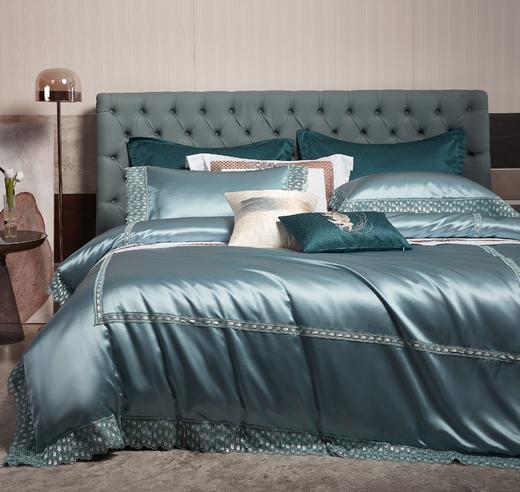 奢华密锦缎 床品四件套 床上用品 床单被罩 伊莎贝尔 商品图4