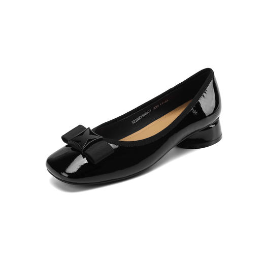 西村名物2022年夏季新款蝴蝶结小香风气质单鞋X22AE11481 商品图4