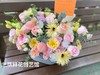 粉色系玫瑰混搭花篮  / 送花到家 / 小寨花店 商品缩略图2