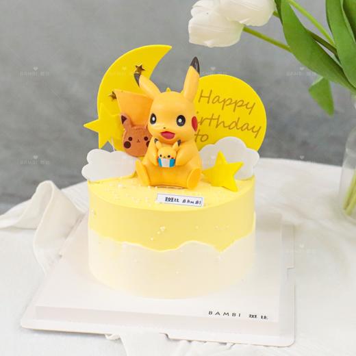 月亮皮卡丘主题蛋糕 商品图2