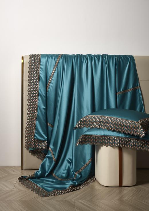 奢华密锦缎 床品四件套 床上用品 床单被罩 伊莎贝尔 商品图5