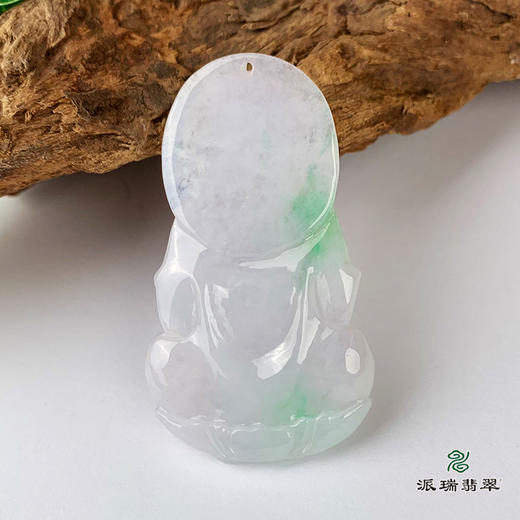 派瑞翡翠 翡翠观音 糯种 飘翠 商品图1