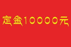定金10000元