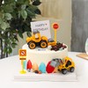 挖掘机工程车彩色蛋糕 商品缩略图0