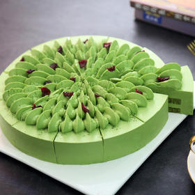 🍵宇治抹茶 | 8英寸淡奶油冰淇淋芝士蛋糕