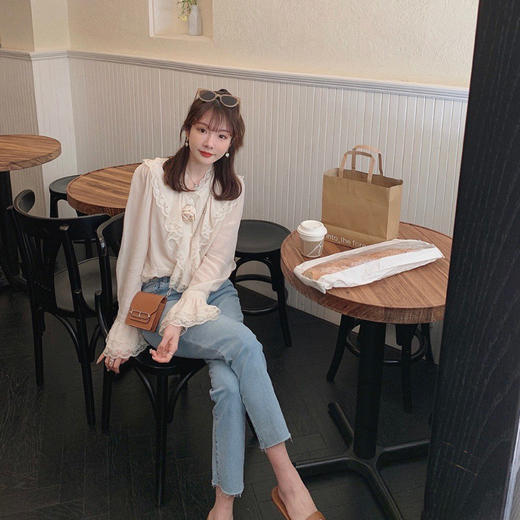 金蘑菇菇【恋综女主衬衫】两款惊艳型，一眼爱上的甜系设计感衬衫 商品图2