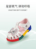 泰兰尼斯夏季新款女童鞋子儿童宝宝防踢彩虹软底防滑包头公主凉鞋 商品缩略图1