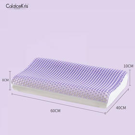 CaldiceKris（中国CK）TPE乳胶枕CK-JF11108 白色 40X60cm