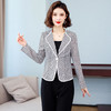 HRFS-WC22059新款时尚气质休闲百搭蕾丝小西装外套 商品缩略图2