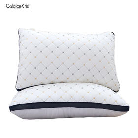 CaldiceKris（中国CK）满天星立体边舒适枕对枕CK-JF11111 白色
