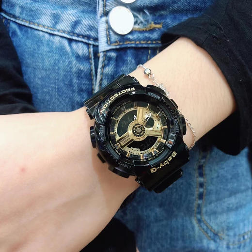 卡西欧G-SHOCK黑金手表/情侣手表 商品图4