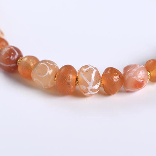 镶蚀红玉髓+高古红玛瑙“Let's Party”项链 商品图2