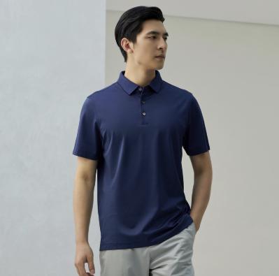 雅戈尔短袖T恤2022年夏短T桑蚕丝YSZ580225FCA 商品图5