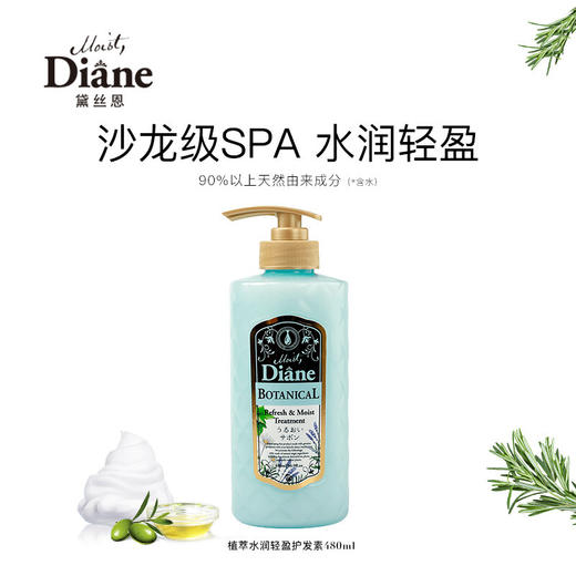 【黛丝恩】 植萃水润轻盈 护发素  480ml 商品图2