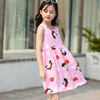 2022新儿童睡裙夏季女童连衣裙睡衣无袖绵绸女孩沙滩童裙童装 商品缩略图0