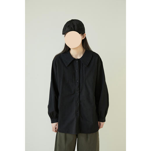 裁缝学苑AQ42小众翻领衬衫纸样女式衬衣复古长袖上衣女装版型打版 商品图3