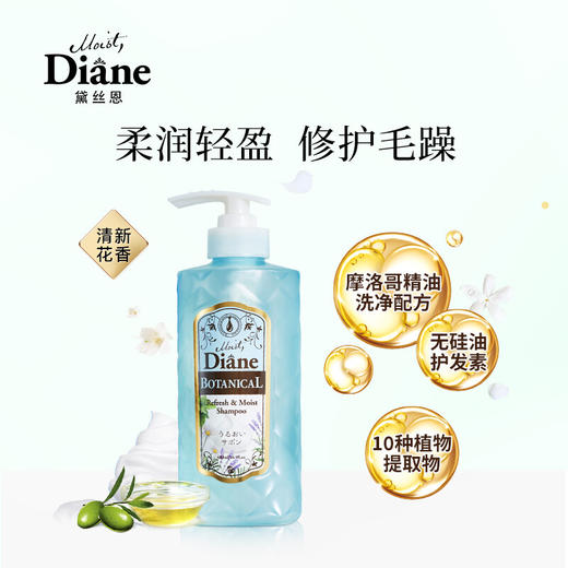 【黛丝恩】 植萃水润轻盈 洗发水  480ml 商品图2