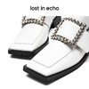 lost in echo设计师原创 方头钻扣乐福单鞋黑色 商品缩略图4